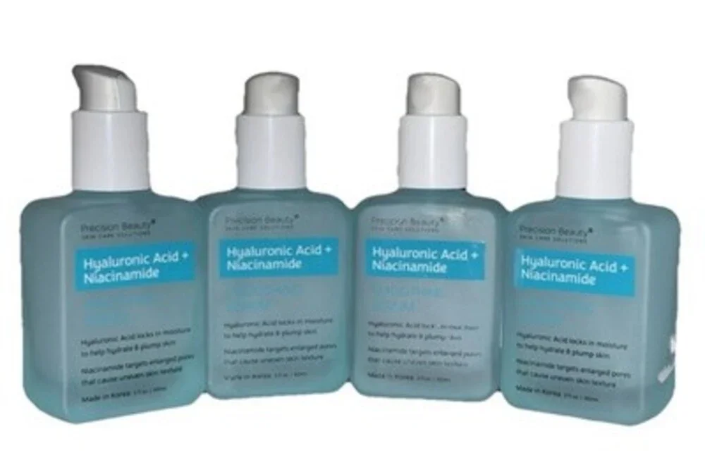 Precision Beauty Hyaluronic Acid + Niacinamide Smoothing Serum 2 fl oz Lot Of 4